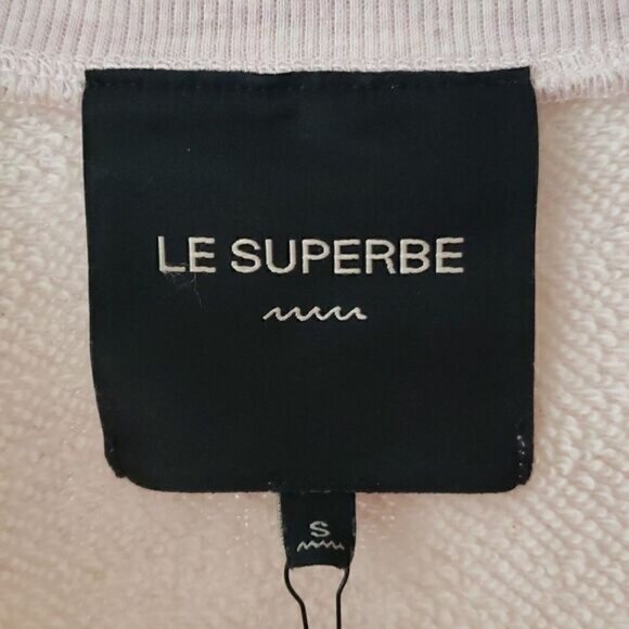 Le Superbe Bay Street California Hollywood Bedazzled Sweatshirt NWT Size Small - Picture 5 of 8